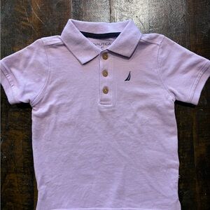 Nautica Kids Polo Shirt - Soft Lavender